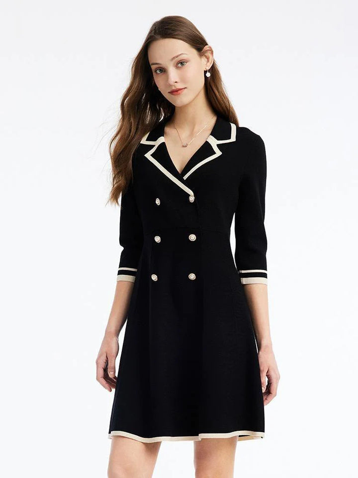 Rita | Dames Blazer Jurk Mini Jurk | Elegant met V-hals Ontwerp voor Vrouwen