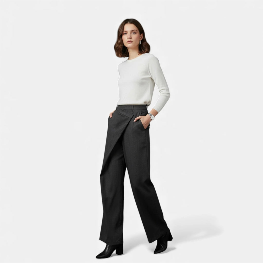 Sorata | Dames Klassieke Broek in Effen Kleur Elegantie