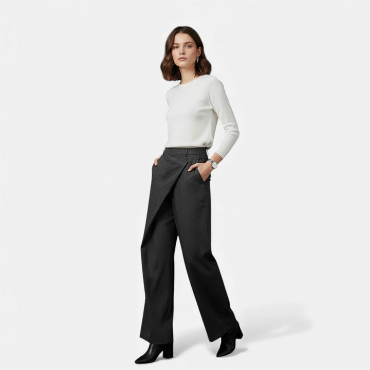 Sorata | Dames Klassieke Broek in Effen Kleur Elegantie