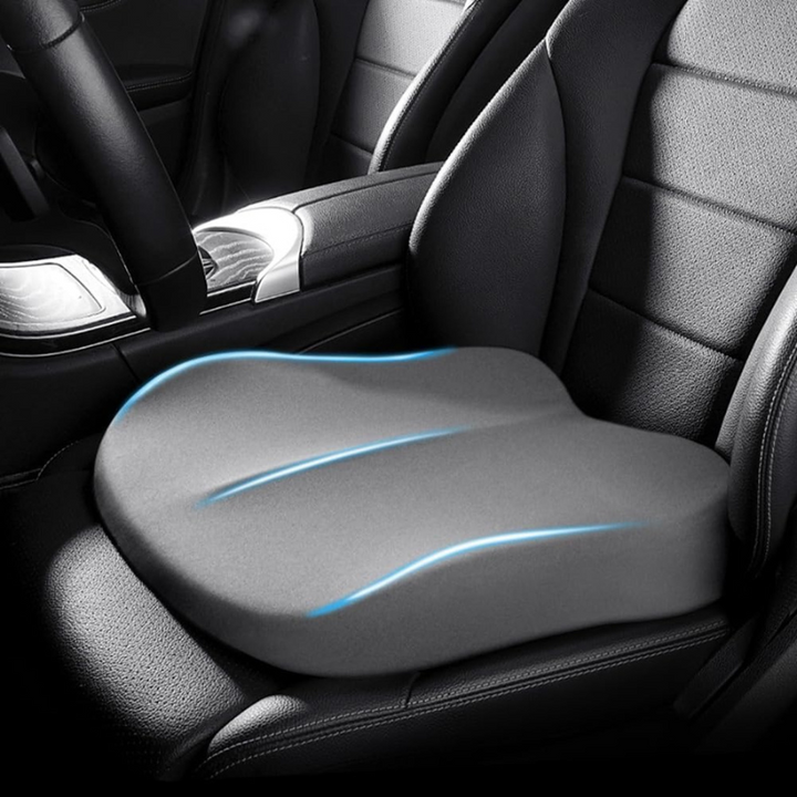 Volwassen Auto Zitverhoger | Ergonomisch Kussen voor Beter Zicht en Comfort