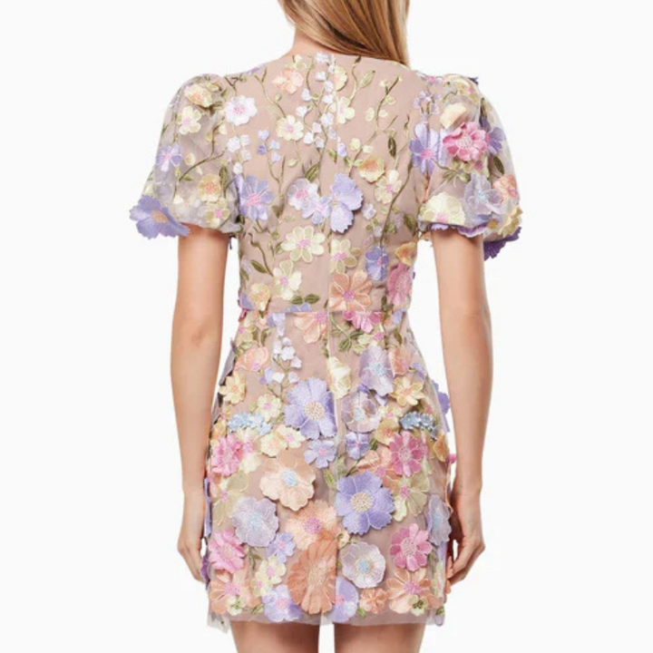 Flora | Elegante Dames Jurk | Bloemen Zomerjurk