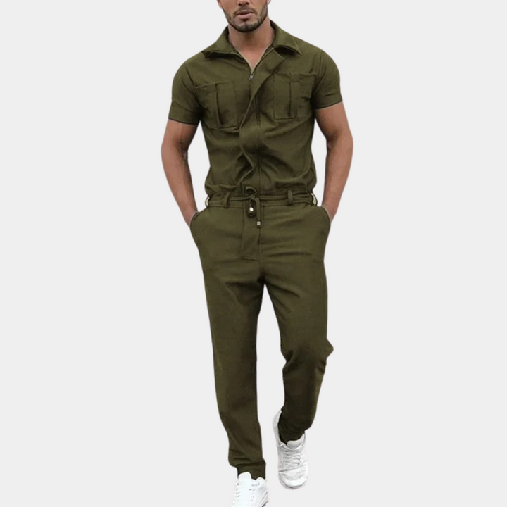 Emilo | Eenvoudige En Moderne Heren Jumpsuit | Heren Set