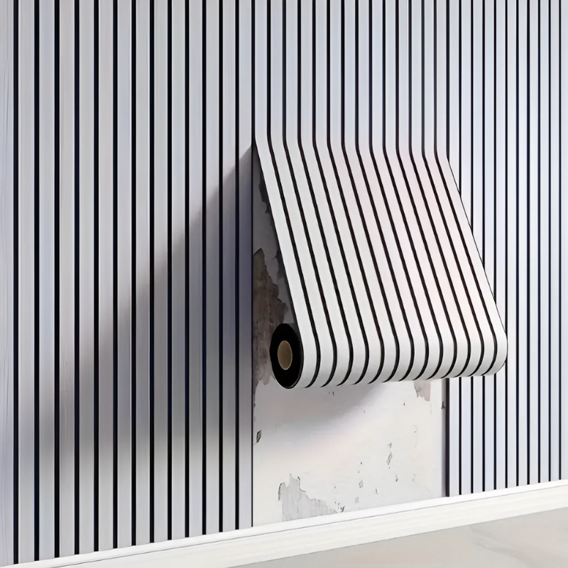 Demor | 3D Akoestisch Wandpaneel | Zelfklevende PVC Wanddecoratie
