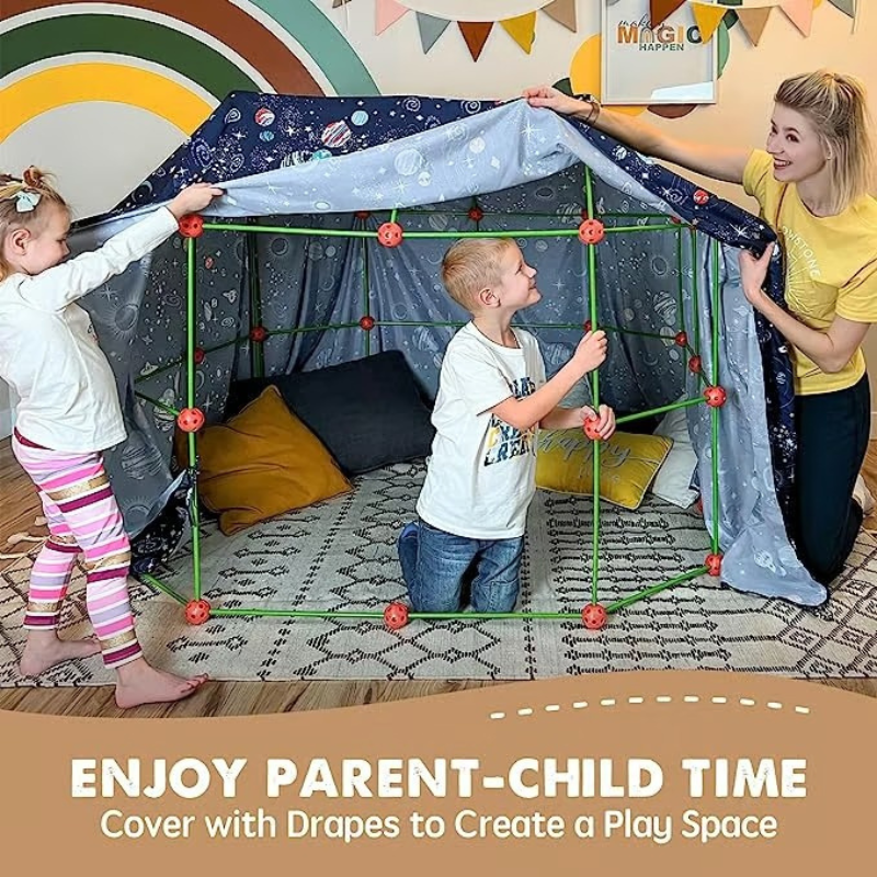Magisch Fort | Creatieve Bouwset Voor Kinderen | Educatief Speelgoed