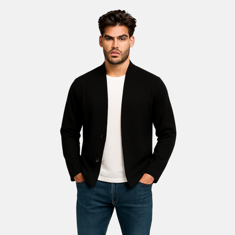 Delor | Gebreide Heren Cardigan Vest