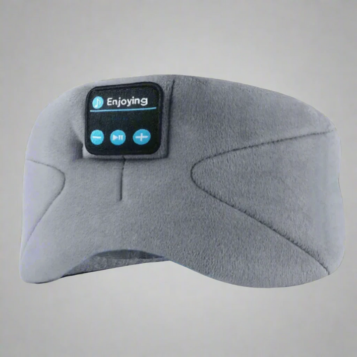 Hexton | Slaaphoofdtelefoon Bluetooth-Oogmasker | Draadloos Slaapmasker
