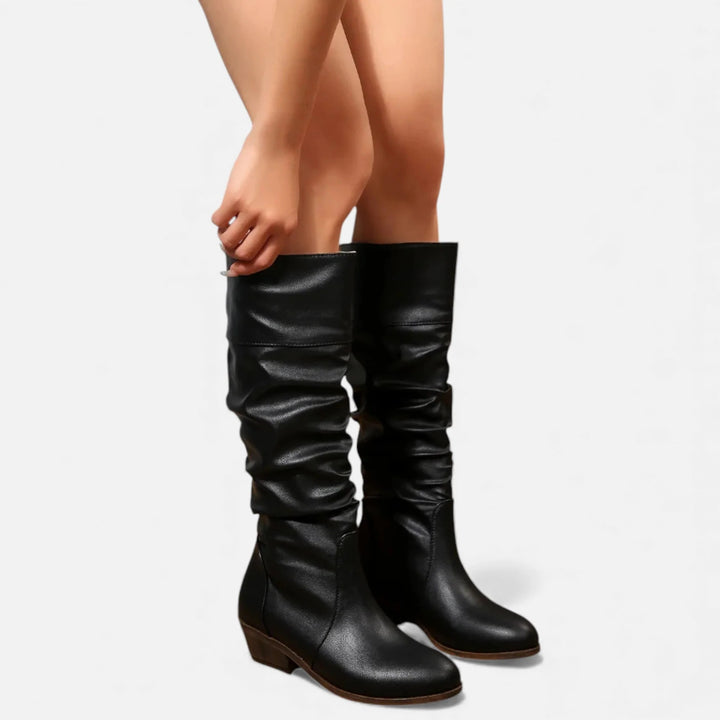 Sorata | Dameslaarzen Met Blokhak in Elegante Westernstijl