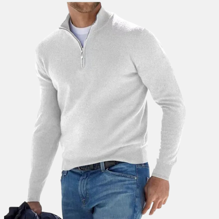 Acoire - Heren Trui - Trui met Rits - Trendy & Comfortabel - Casual Outfit