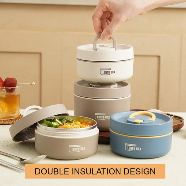 Tiffin | Waterdichte Thermische Lunchbox Voor Onderweg
