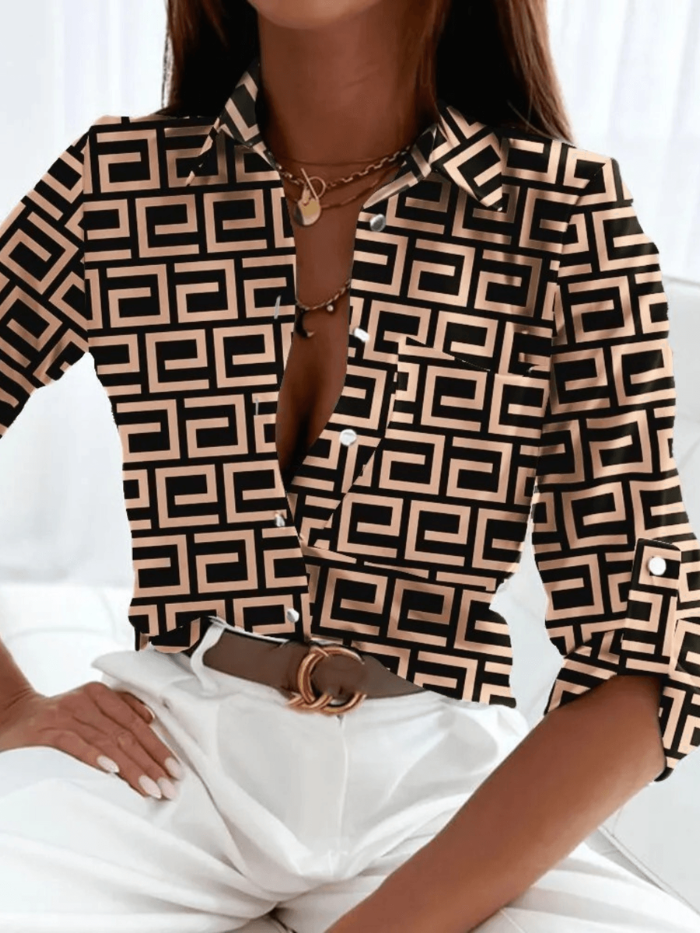 Lisa | Elegante Dames Blouse | Veelzijdige Stijl