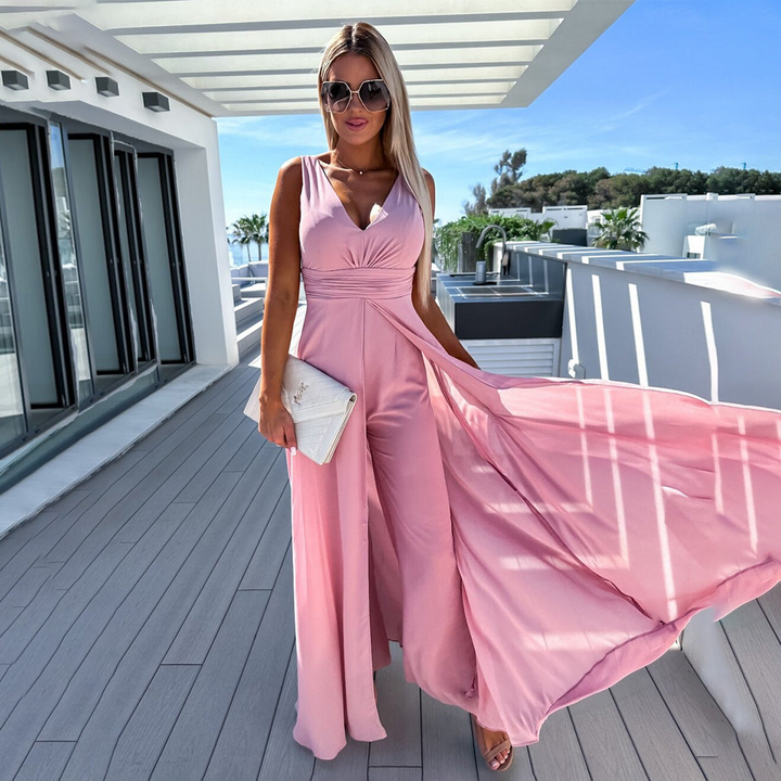 Mila | Dames Elegante Jumpsuit met Sleep | Voor Vrouwen