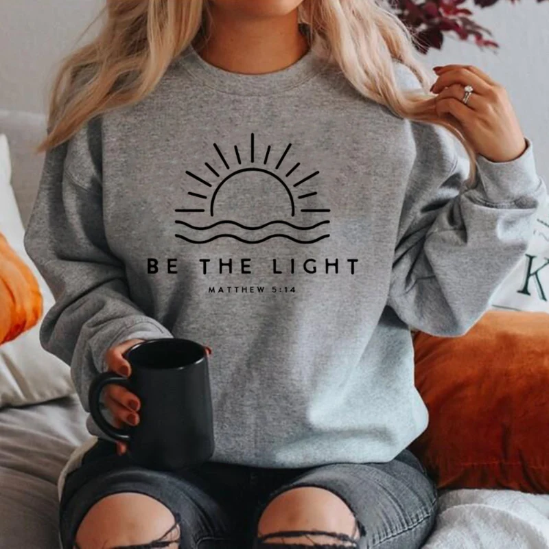 Be The Light | Dames Sweater | Stijlvolle Dames Trui