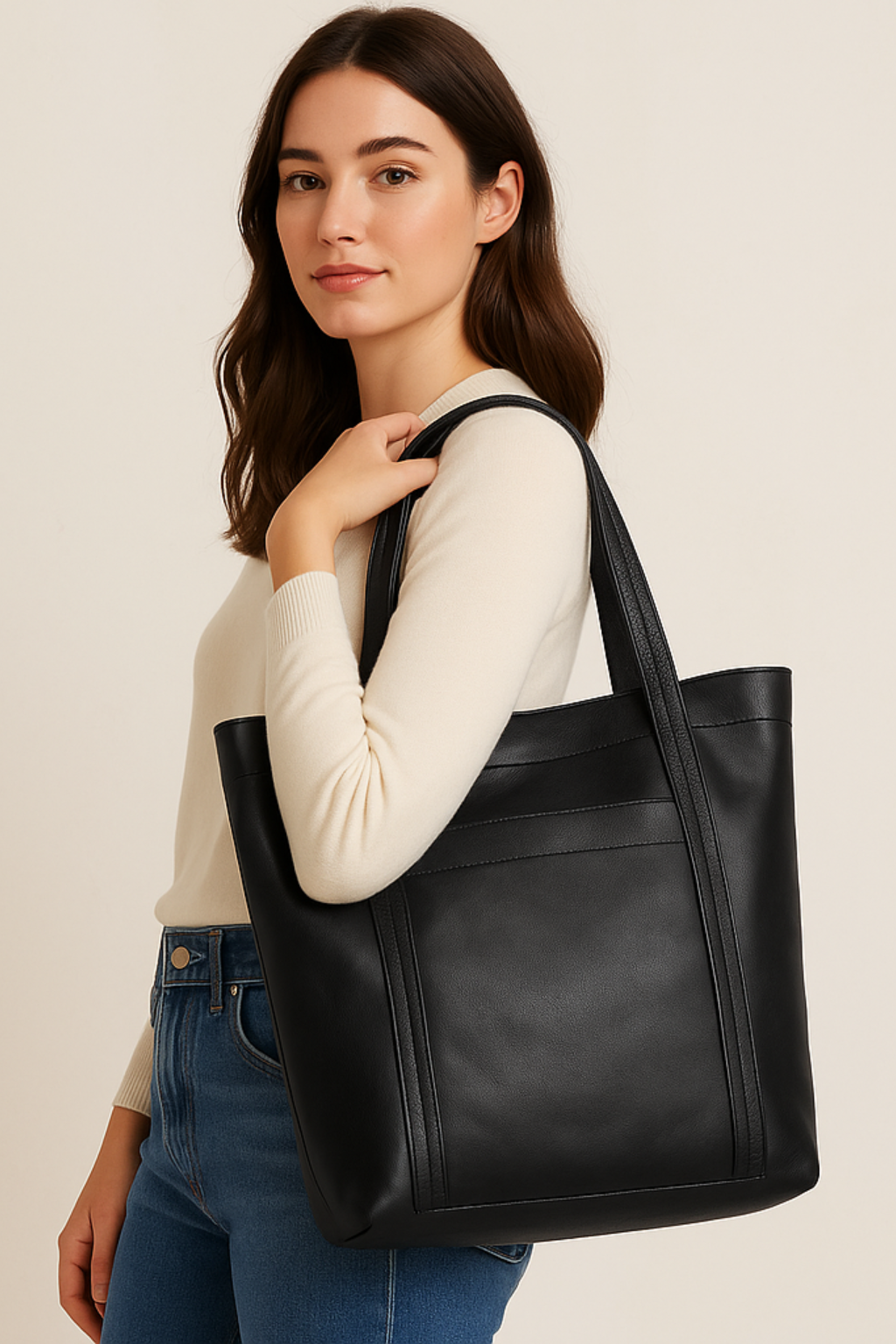 July | Schoudertassen Dames | Vintage Leren Tas | Vintage Kledingstijl | Casual