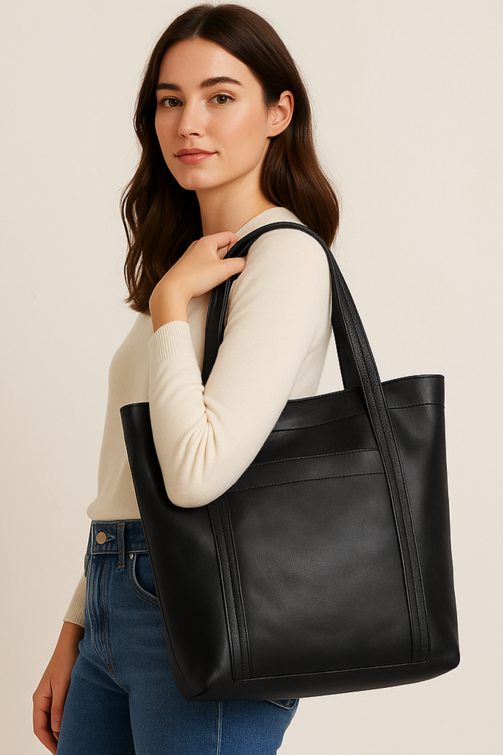 July | Schoudertassen Dames | Vintage Leren Tas | Vintage Kledingstijl | Casual