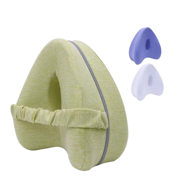 Ergonomisch Memory Foam Kniekussen | Comfortabele Slaaphouding | Verlicht Pijn