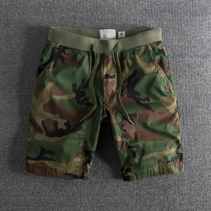 Kelvin | Camouflage Korte Broek | Heren Shorts | Casual En Robuuste Stijl