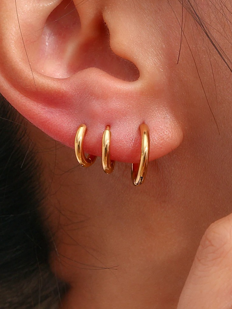 Zoella | Minimalistische Gouden Huggie Hoops | Tijdloze Look