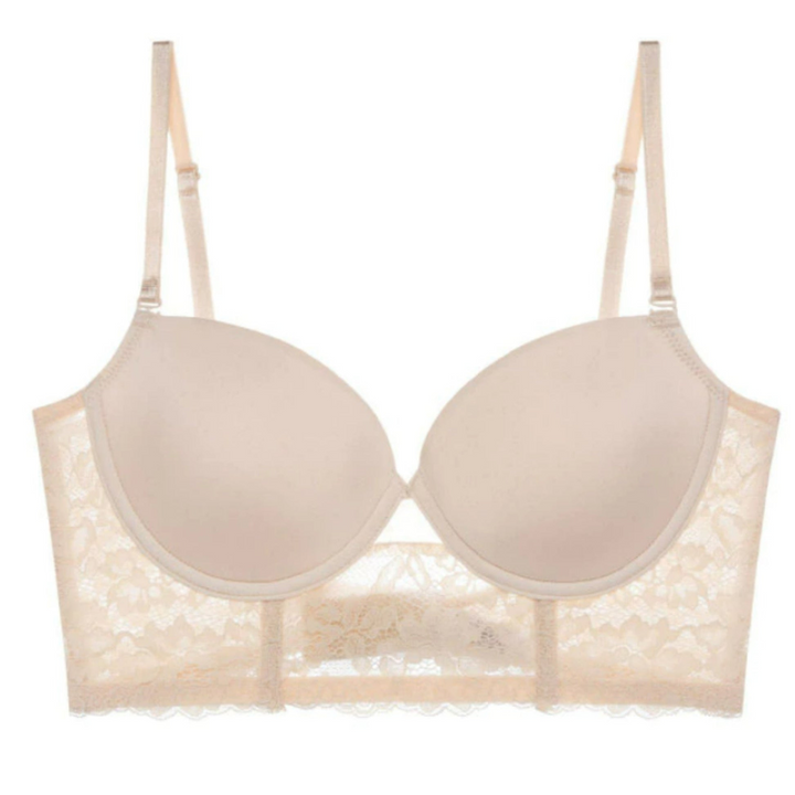 Amy | Comfortabele Bralette BH met Beugel voor Open Rug Kleding