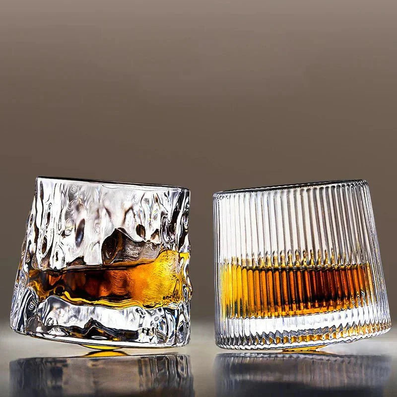 Kristallen Whiskyglas | Luxe Gegolfd Design voor de Ultieme Whiskybeleving