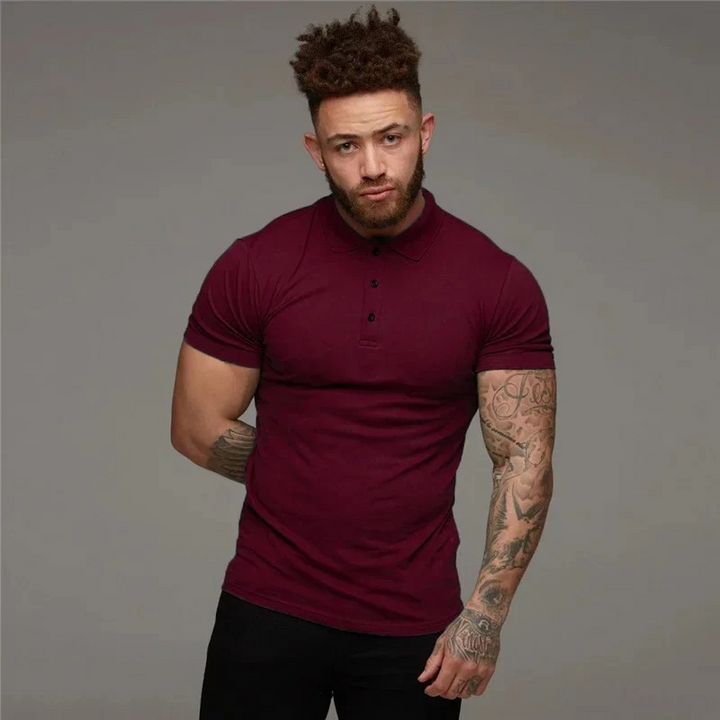 Tomas | Effen Heren Polo | Muscle Fit