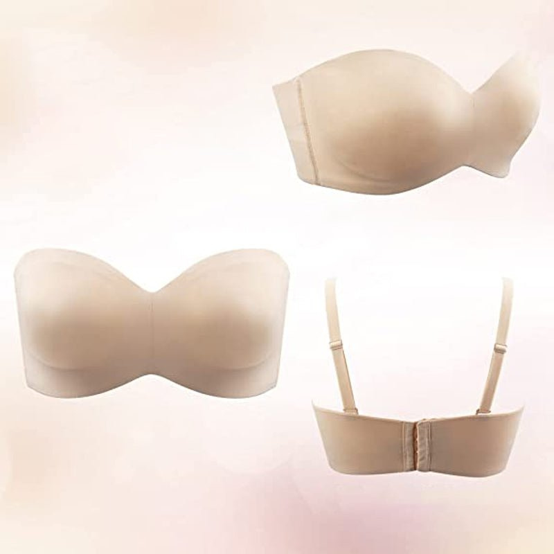 Katy | Dames Slipvrije bandeau-BH met Volledige Ondersteuning Vrouwen