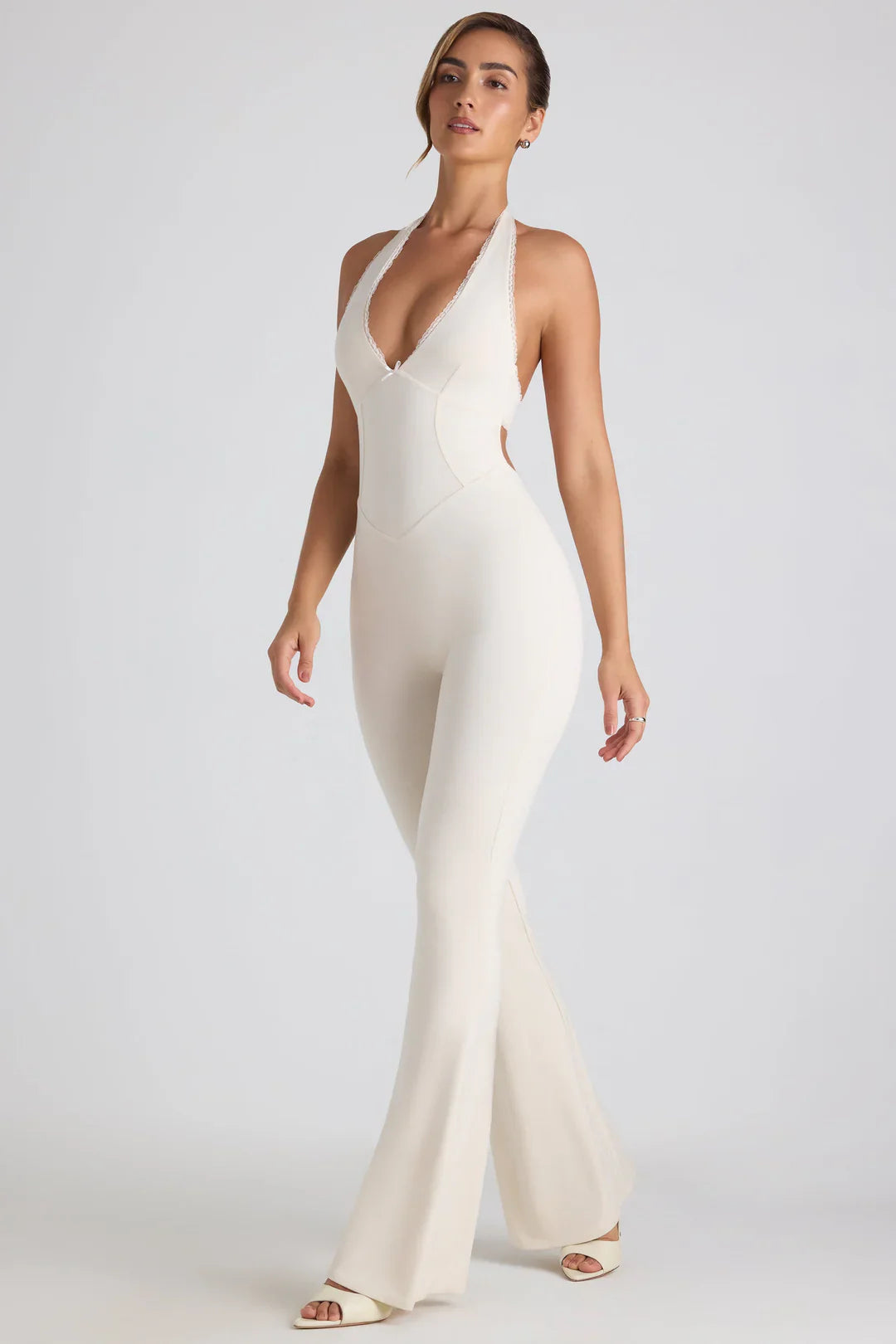Elise | Elegante Halter Dames Jumpsuit | Moderne Flair