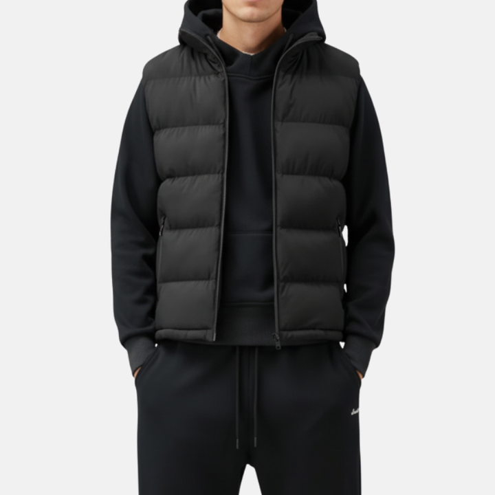 Benny | Premium Gewatteerde Heren Bodywarmer | Waterafstotend