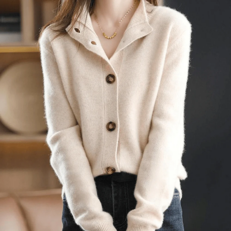 Guri | Dames Cardigan | Elegante Vest | Zacht Gebreid | Relaxte Pasvorm