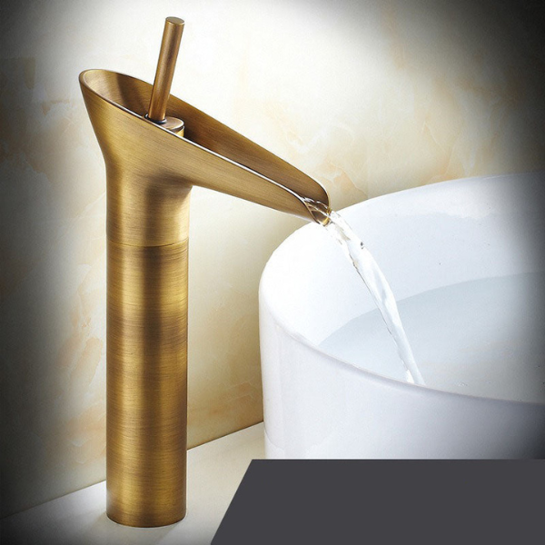 Doura | Antieke Waterval Wastafel Kraan | Voor De Badkamer