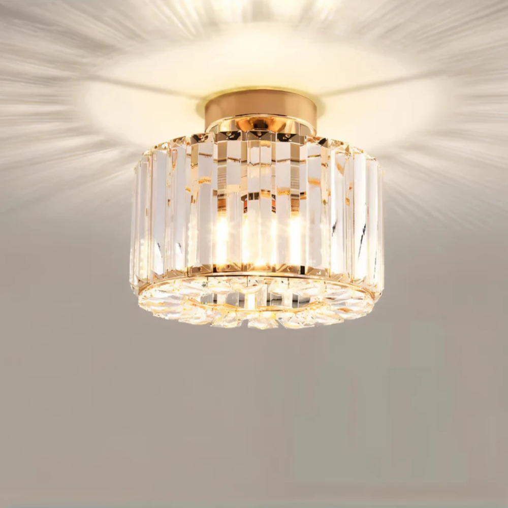 Demora | Luxe Kristallen Plafondlamp | Stralende Plafondverlichting