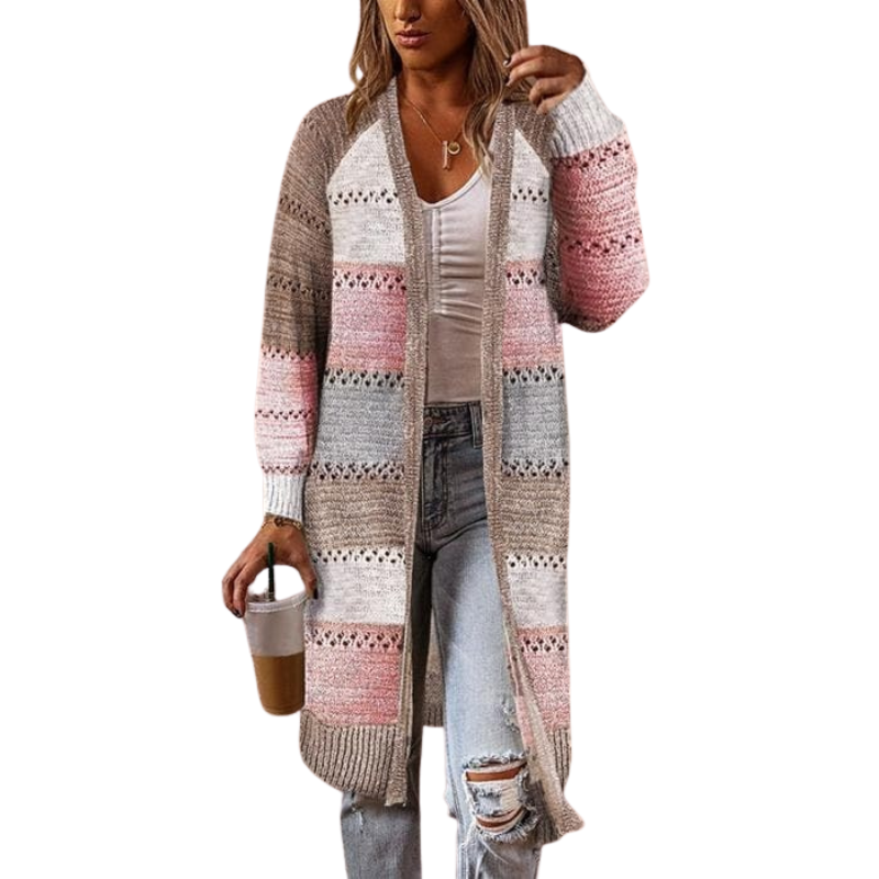 Elsa | Gebreid Dames Vest | Relaxed Cardigan