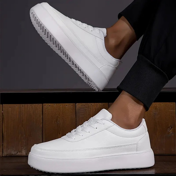 Adin | Witte Orthopedische Sneakers | Heren Schoenen | Ondersteuning En Comfort