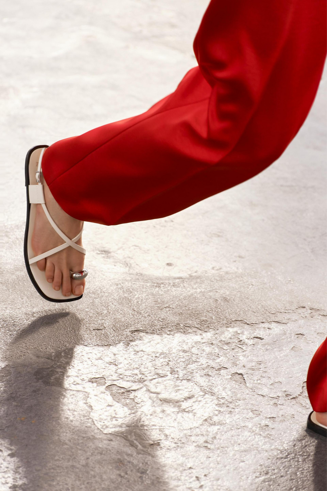 Sibel | Dames Elegante Minimalistische Sandaal met Metallic Accent voor Vrouwen