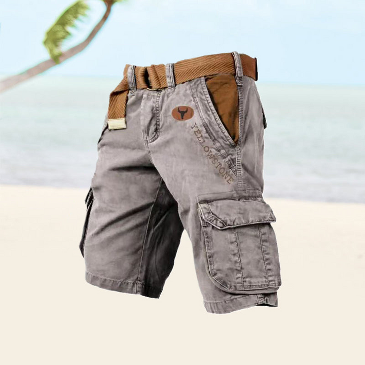 Brad | Heren Cargo Shorts | Trendy Mannen Cargo Korte Broek voor de Zomer