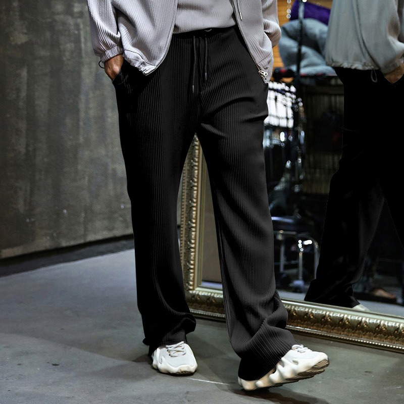Batu | Heren Ribbed Trousers Chino Broek | Trendy Mannen Broek Corduroy