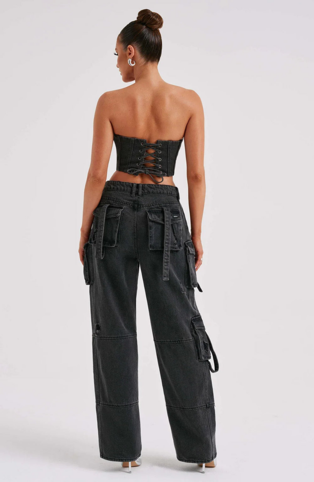 Calla | Trendy Denim Dames Set | Streetwear Silhouet