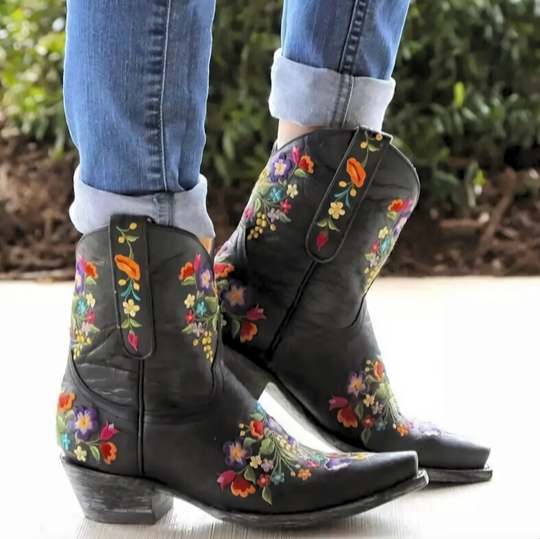 Marlot | Weerbestendige Cowgirl Vintage Dames Laarzen