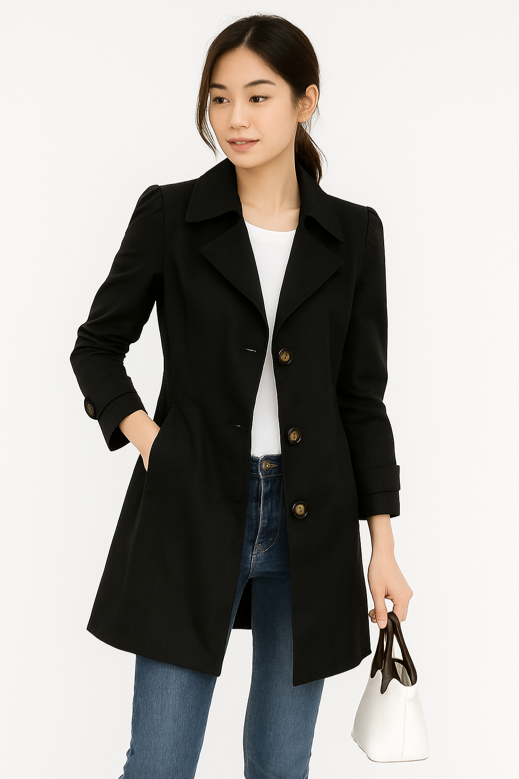 Dames Jas - Herfst Trenchcoat - Dames Kleding - Luxe & Comfortabel In De Koude Dagen
