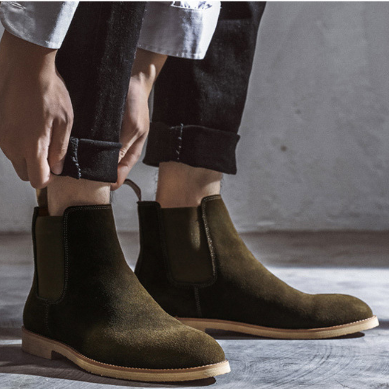 Finna | Leren Chelsea Boots | Heren Schoenen