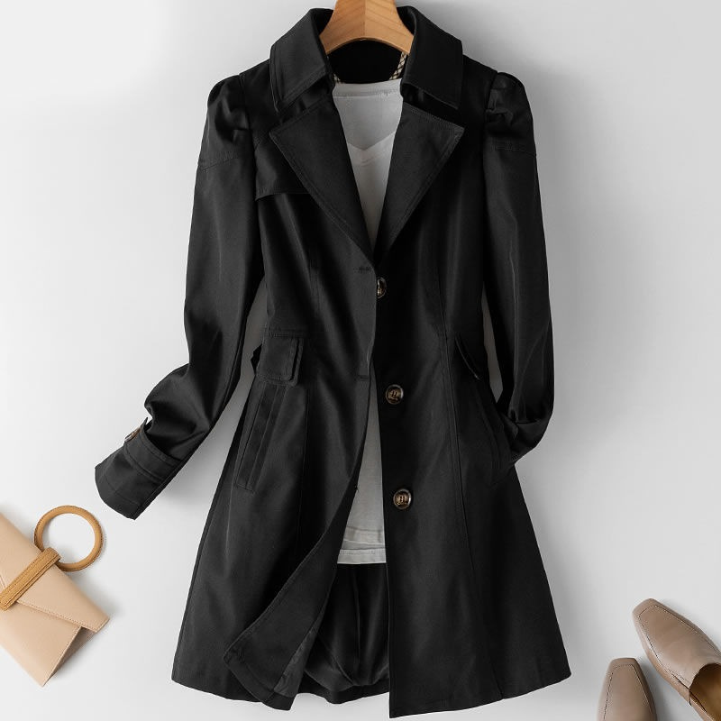 Dames Jas - Herfst Trenchcoat - Dames Kleding - Luxe & Comfortabel In De Koude Dagen