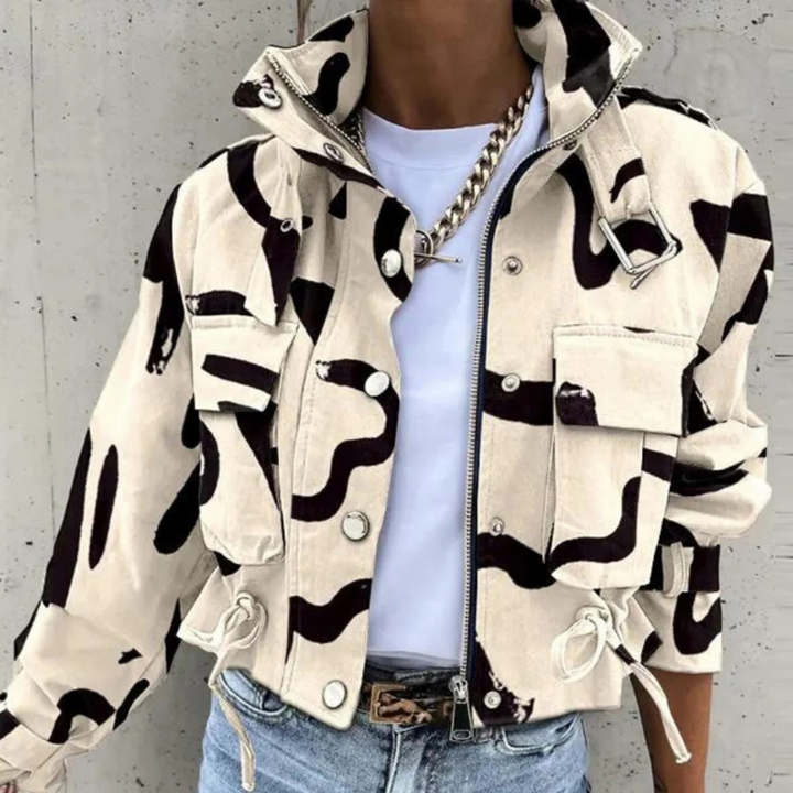 Mary | Trendy Dames Jas | Cropped Zomer Bomberjack