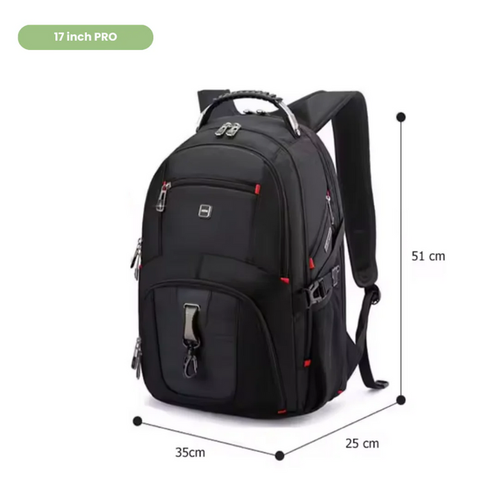 Westman | Laptop Rugzak | Multifunctioneel Design | Geschikt Voor 17 Inch Laptops
