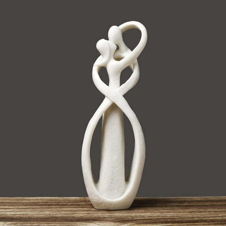 ForeverOmhelzing | Abstracte Beeldjes | Unieke Woondecoratie | Tijdloze Liefde