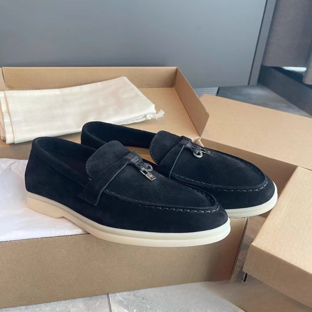 Eve | Suède Loafers | Dames Schoenen