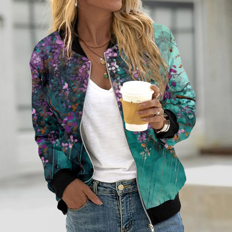 Mausa | Trendy Dames Jas | Dunne Lente Jas