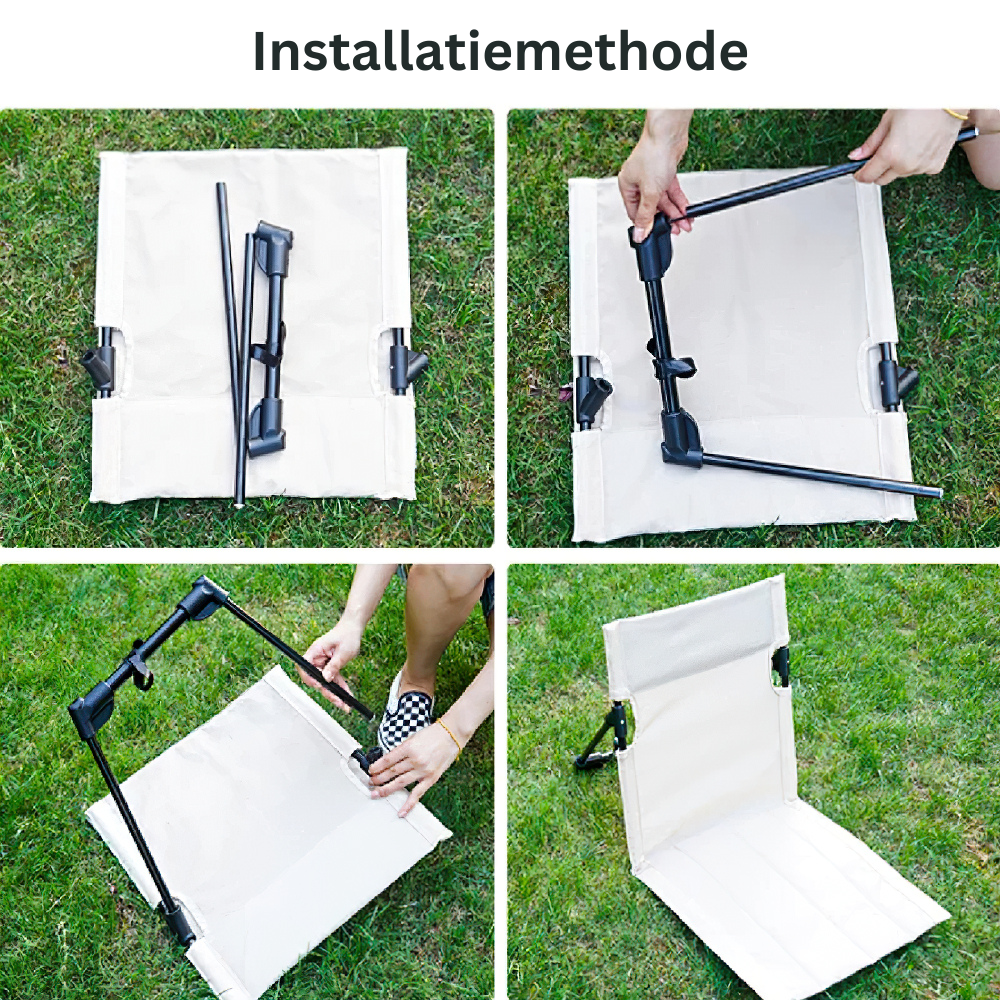 Huis & Tuin | Camping Stoel Buiten Opvouwbare Draagbare Kruk