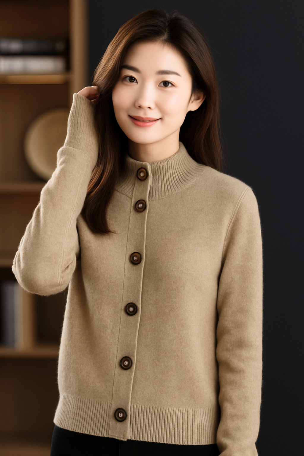 Guri | Dames Cardigan | Elegante Vest | Zacht Gebreid | Relaxte Pasvorm