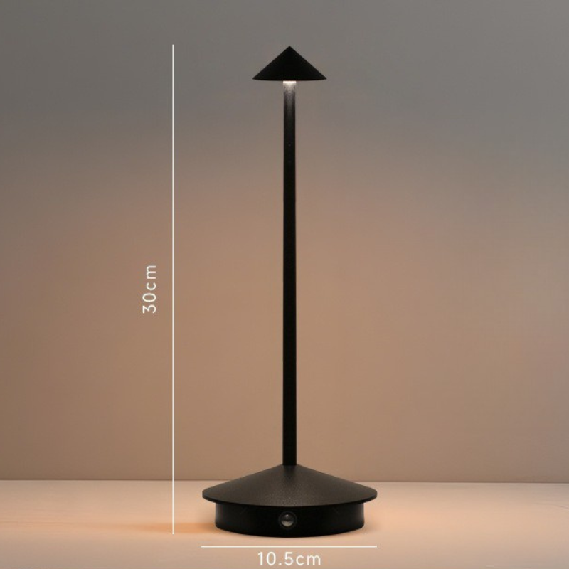 Demor | Minimalistische LED Tafellamp | Waterdichte en Dimbare Draadloze Verlichting