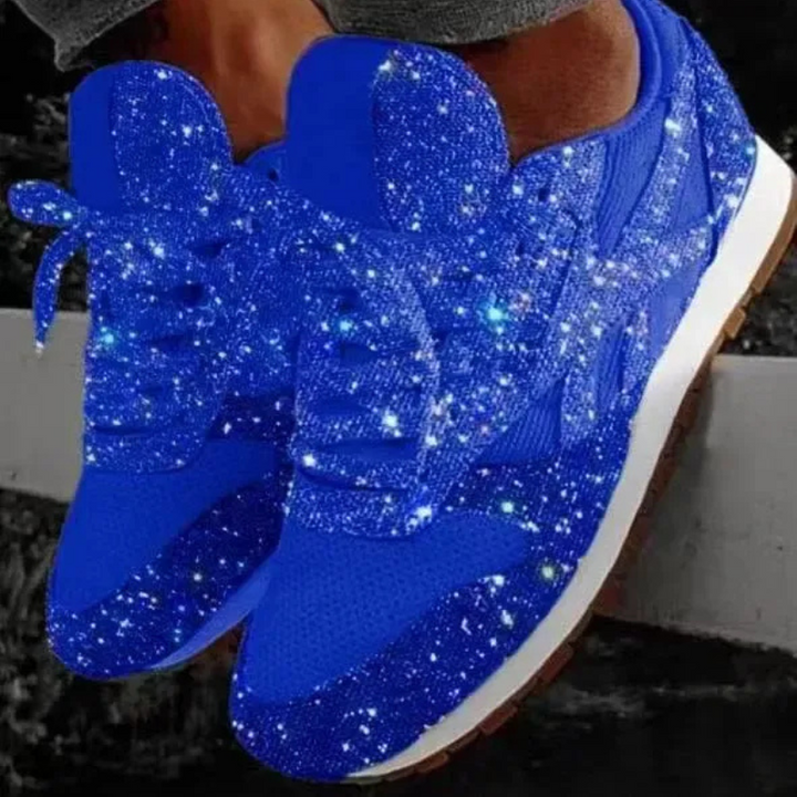 Bella | Casual Dames Glitterschoenen Met Pailletten