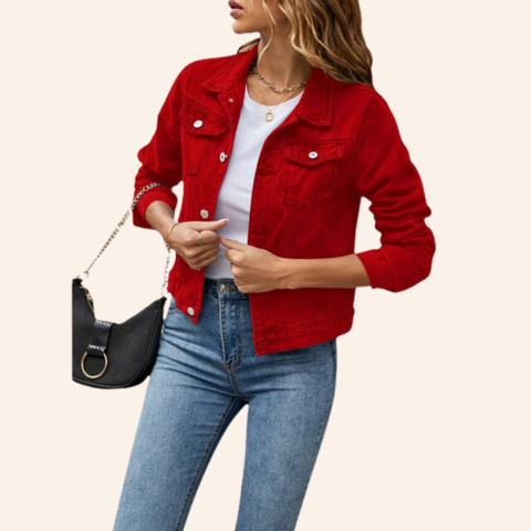 Mira | Zomerse Dames Jas | Denim Jacket | Casual Jasje